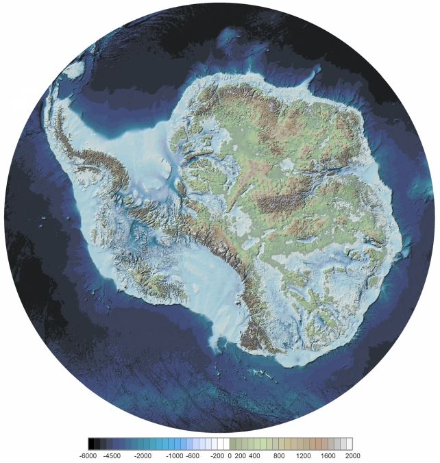 New Map Shows What Antarctica Would Look Like, Denuded of Its Ice