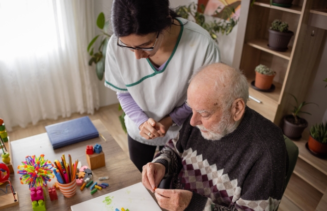 man with alzheimer's