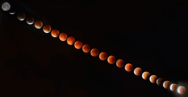 This Eclipse Photo Was Taken From The Moon as Earth Blotted Out The Sun