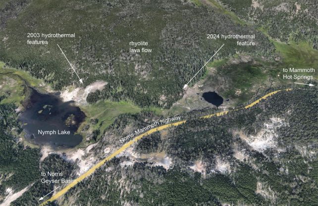 A New Volcanic Vent Has Opened Up in Yellowstone