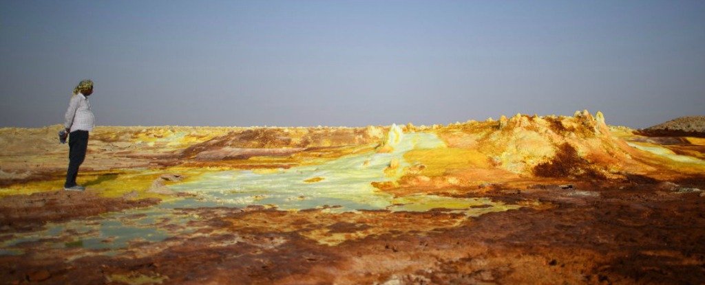 This Ethiopian Sulphur Spring Is One of The Hottest And Most