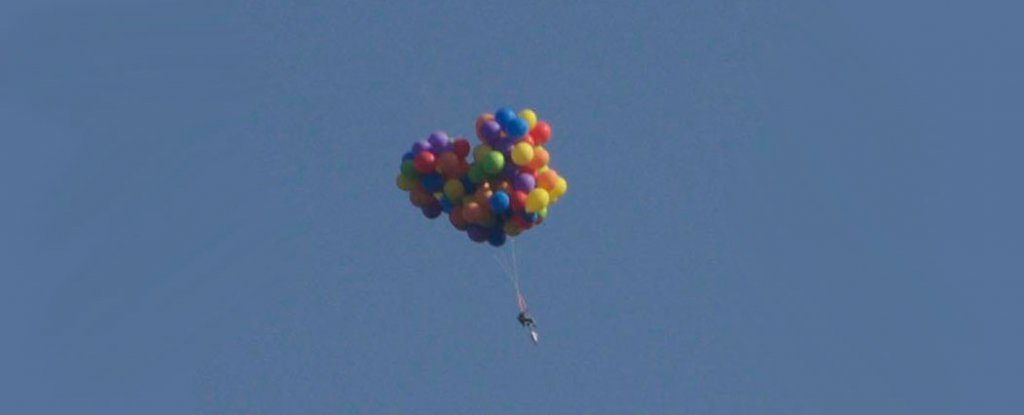 Canadian Man Arrested For Balloon Chair Stunt Straight Out of Pixar's ...